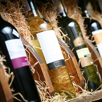 Gran variedad de vinos.